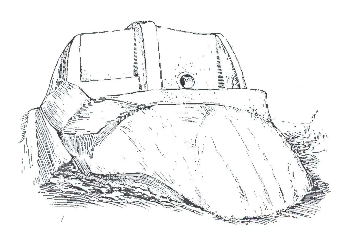 Волконский дольмен рисунок