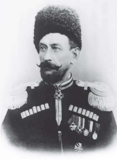 Войсковой старшина Фелицын Е.Д. (1848-1903 гг.).