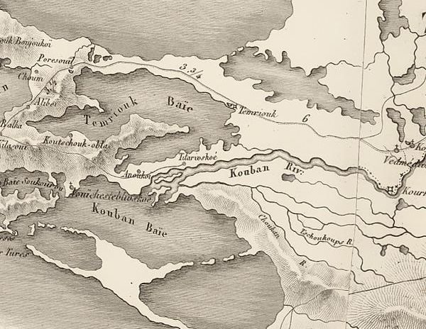 Французская карта 1812 г. Французская карта 1812 г.