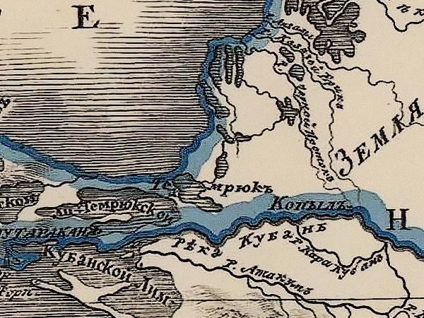 Карта из атласа Российской империи 1807 г. Карта из атласа Российской империи 1807 г.