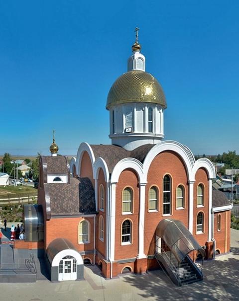 Храм Георгия Победоносца в станице Бриньковской