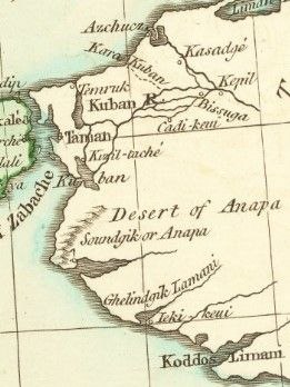 Фрагмент карты 1774 г.