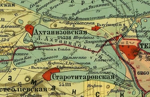 Карты 1904 г., где обозначена гора Дубовый рынок Карты 1904 г., где обозначена гора Дубовый рынок