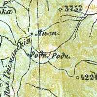 Фрагмент карты 1930 года