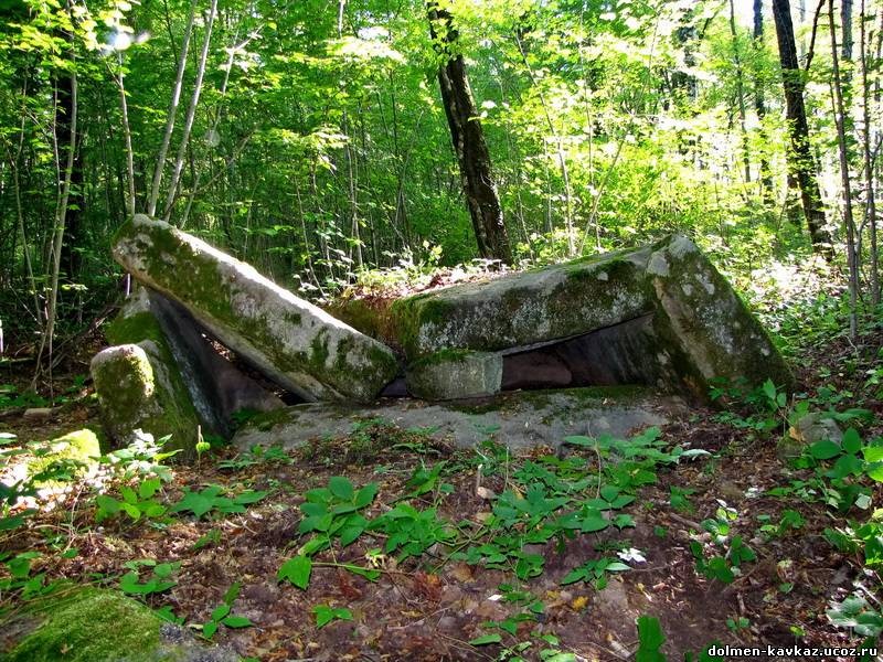 Дольмен в верховьях речки Маслова Дольмен в верховьях речки Маслова