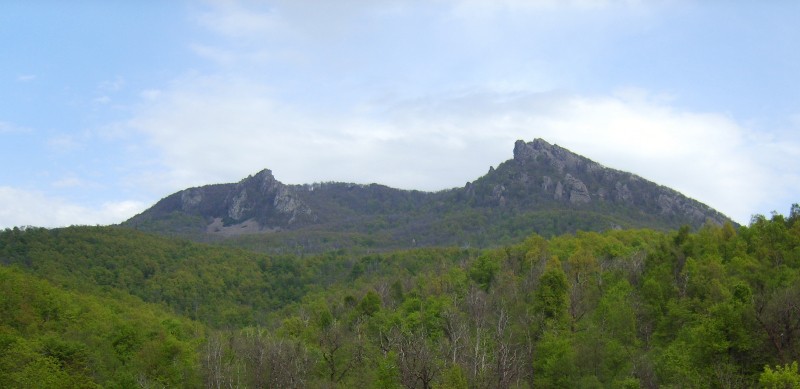 Вид на массив горы Индюк