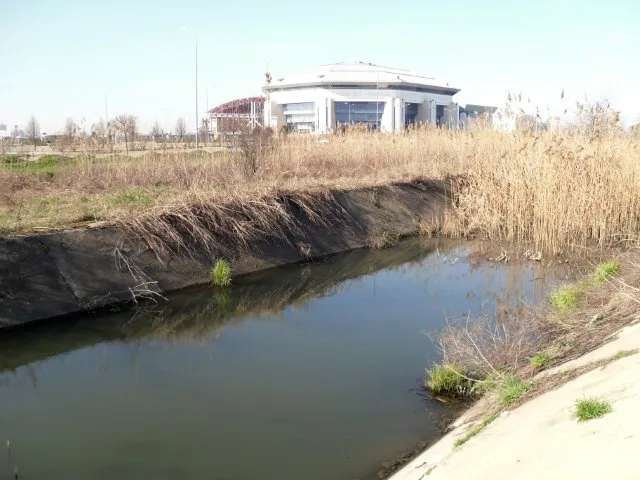 Речка Осечки, в районе Баскет-холла, на западной окраине Горхутора город Краснодар