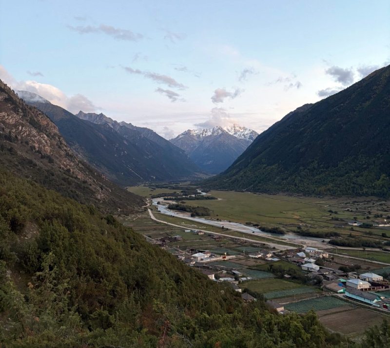 Верховья реки Кубань в ауле Учкулан