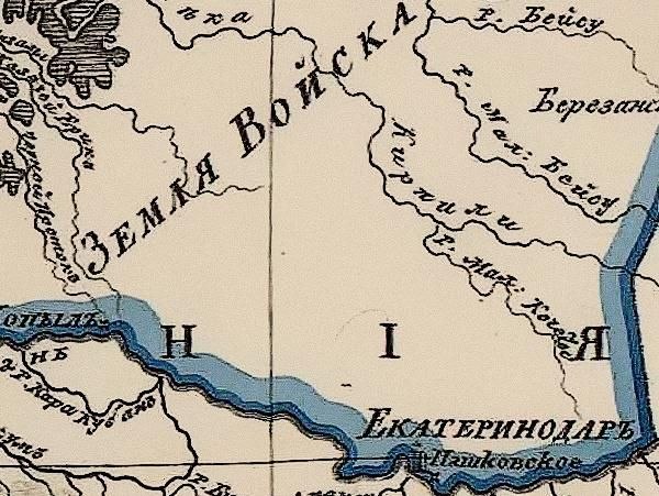 Карта 1807 г.