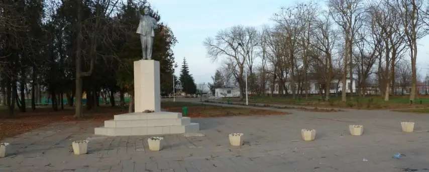 Станица Крыловская Ленинградского района, памятник В.И. Ленину