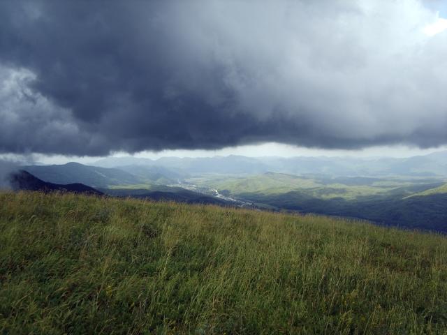 Вид с горы Облего на юго-запад