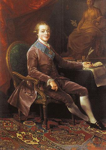 Великий князь Павел Петрович 1782 г.