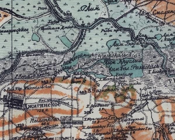 Карта Кавказского края начала ХХ в. Карта Кавказского края начала ХХ в.
