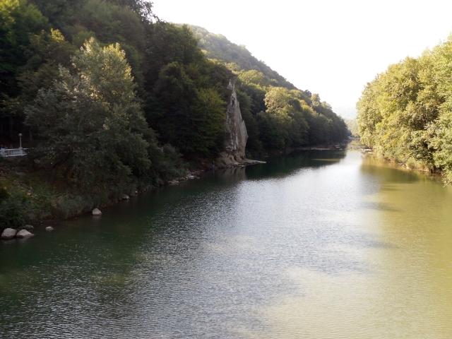 Река Псекупс в районе Курортного парка