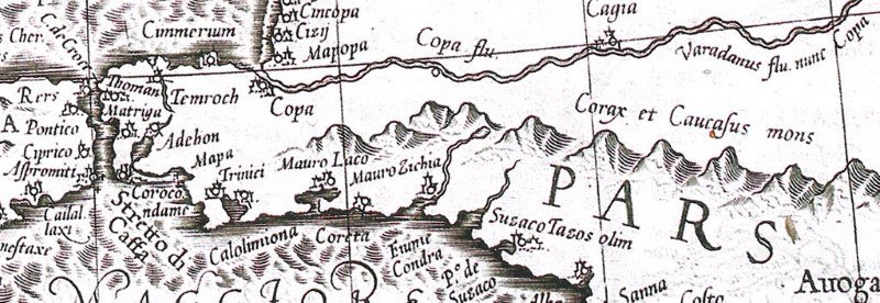 Фрагмент карты 1630 г.
