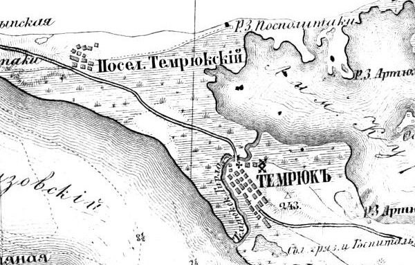 Фрагмент карты 1877 г.