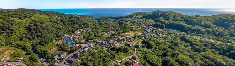 Село Волконка с высоты птичьего полёта